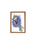 Magic gnome Watercolor - Wood frame - Mary Tale