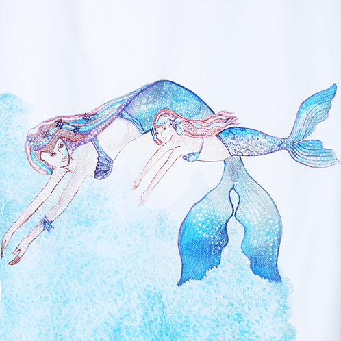 Fato de banho Little Mermaid - Ilustração