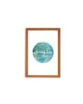 Loving Sea Print- Wood Frame - Mary Tale