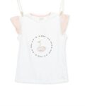 Pink Swan short sleeve shirt - Mary Tale