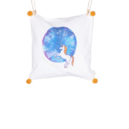 Unicorn square pillow - Mary Tale
