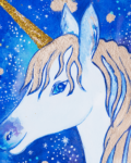 Unicorn Watercolor - Mary Tale