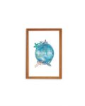 Starfish print - Wood frame - Mary Tale