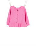 Knitted pink cardigan baby & child - Mary Tale