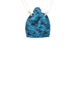 Gorro tricotado azul para bebé
